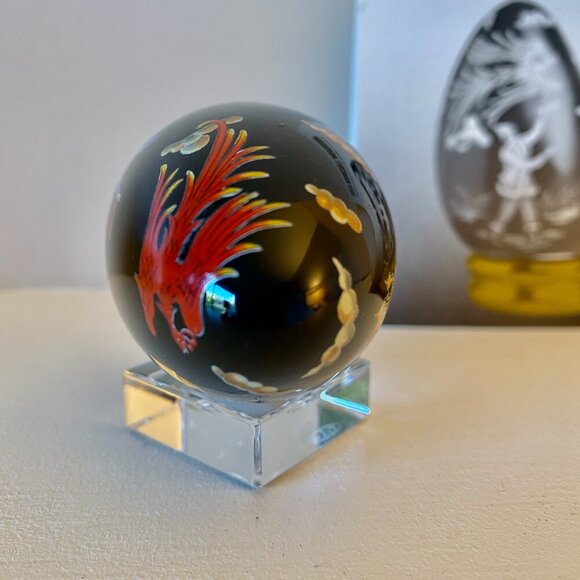 Vintage Lacquer Style Franklin Mint Egg - Picture 4 of 7